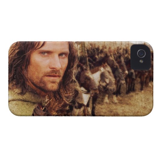 Aragorn Plus Line of Horses Case-Mate iPhone Case (Back Horizontal)