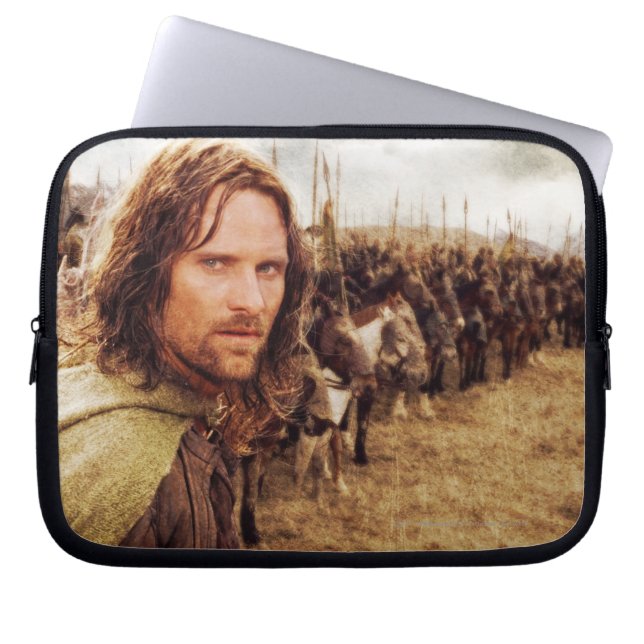 Aragorn Plus Line of Horses Laptop Sleeve (Front)