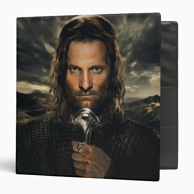 Aragorn Sword Down 3 Ring Binder (Front/Inside)