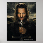 Aragorn Sword Down Poster at Zazzle