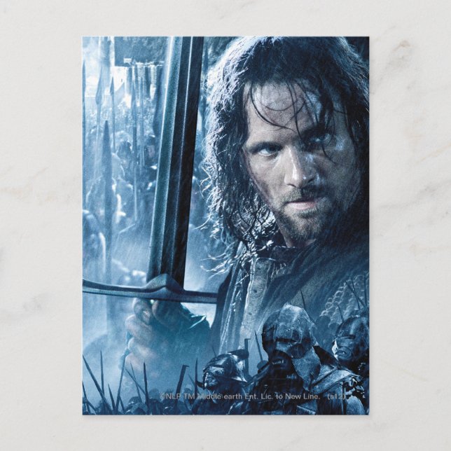 Aragorn Versus Orcs Postcard (Front)