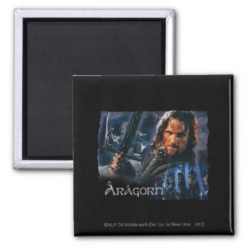 Aragorn With Army Magnet