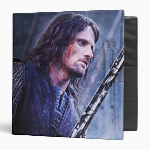 Aragorn with blood 3 ring binder