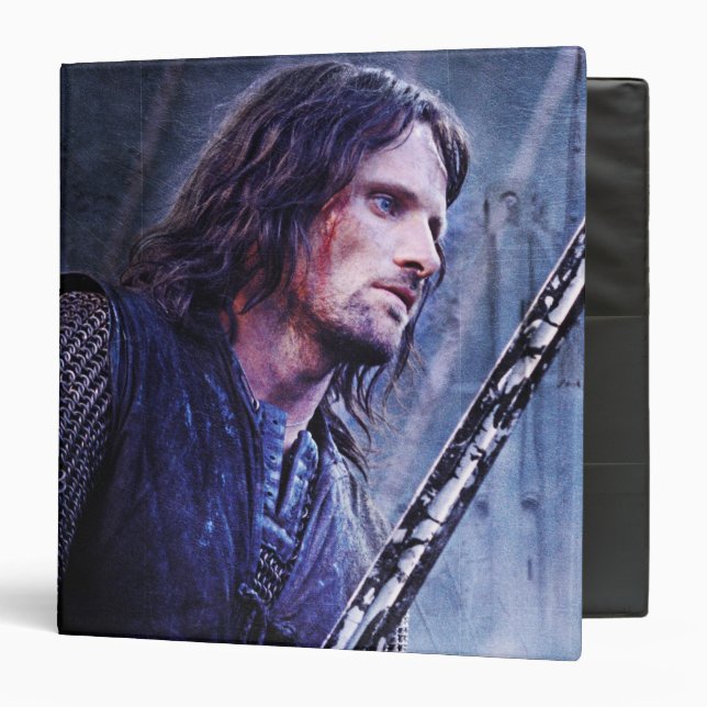 Aragorn with blood 3 ring binder (Front/Inside)