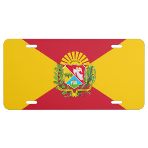 Aragua State Flag - VENEZUELA License Plate