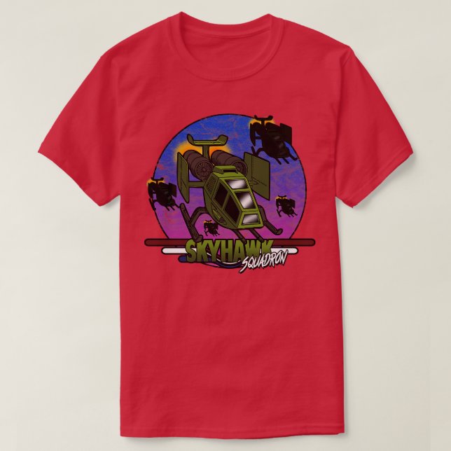 ARAH Skyhawk Squadron T-Shirt (Design Front)