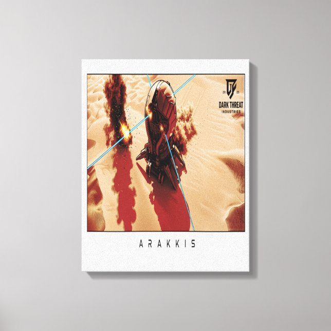 Arakkis Canvas Print (Front)