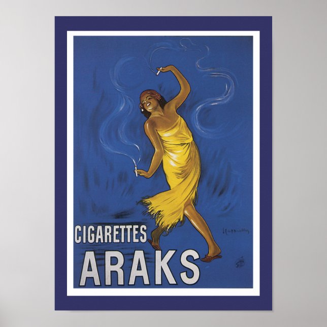 Araks Advertising Cigarettes Poster (Front)