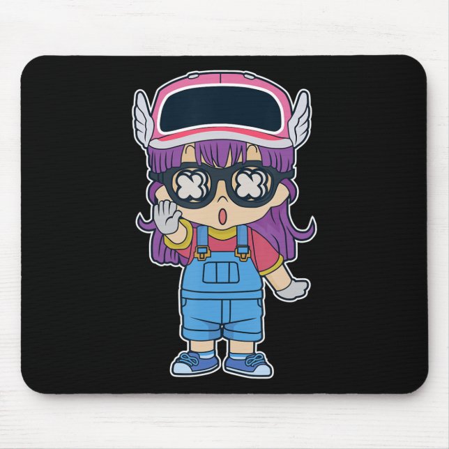 Arale Norimaki Dr Slump Manga Anime Cartoon Lover  Mouse Pad (Front)