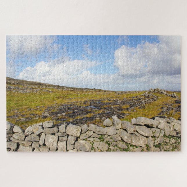 Aran Island - Rocky Landscape 2 Jigsaw Puzzle (Horizontal)