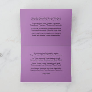 Arangetram congratulaitons letterpress thank you card