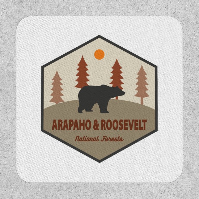 Arapaho And Roosevelt National Forests Bear Patch (Front)