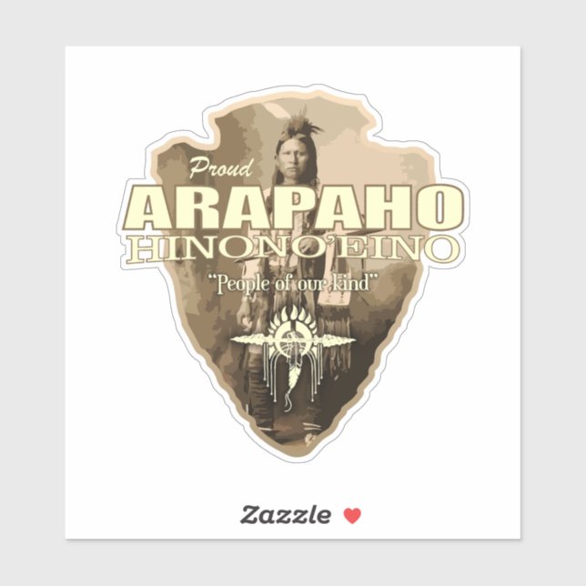 Arapaho (arrowhead) sticker (Sheet)
