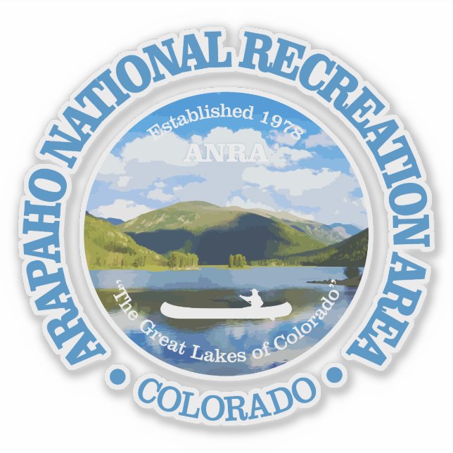 Arapaho NRA (rd) Sticker (Front)