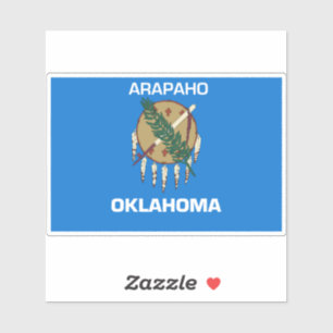 Arapaho Oklahoma Flag Sticker