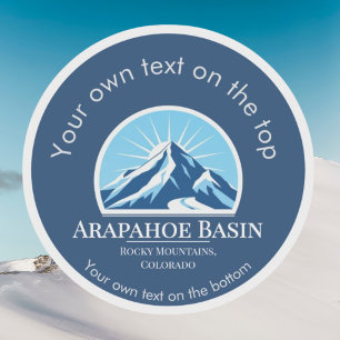 Arapahoe Basin Colorado ski medal Sticker
