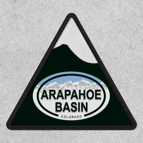 Arapahoe Basin Colorado Snowcapped Rocky Mountains Patch