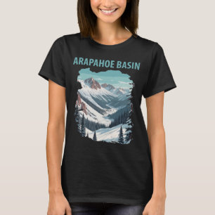 Arapahoe Basin Peaks Snowy Travel T-Shirt