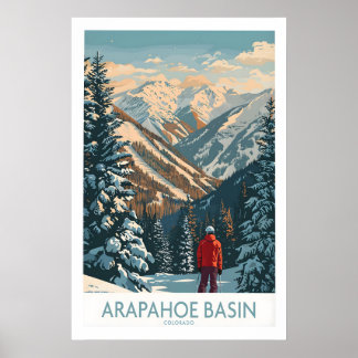 Arapahoe Basin Ski Poster 1