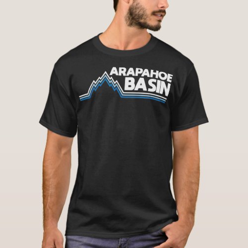 Arapahoe Basin Snowboarding Skiing Snowboarder  T_Shirt