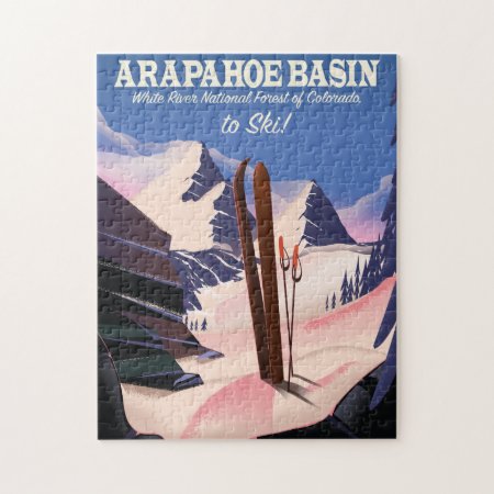 Arapahoe Basin,white River National Forest Ski Jigsaw Puzzle