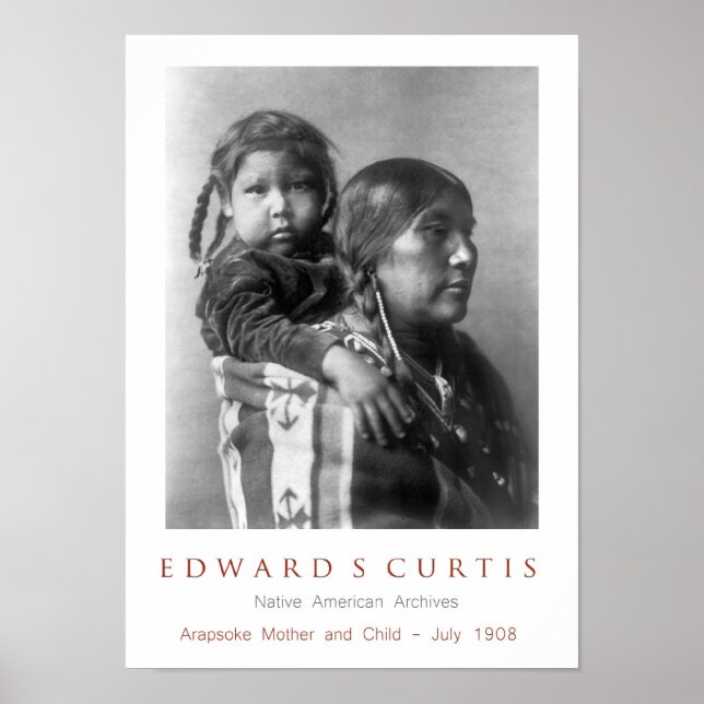 Arapsoke Mother with Child Poster (Front)