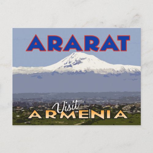 Ararat Visit Armenia postcard