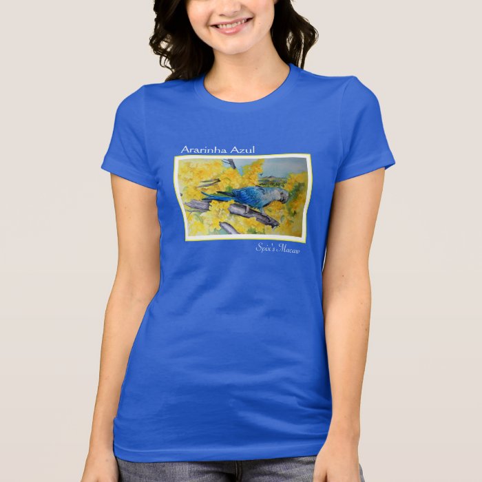 Ararinha Azul   Spix's Macaw T Shirt