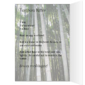 Arashiya Bamboo Forest Cards (Inside (Left))