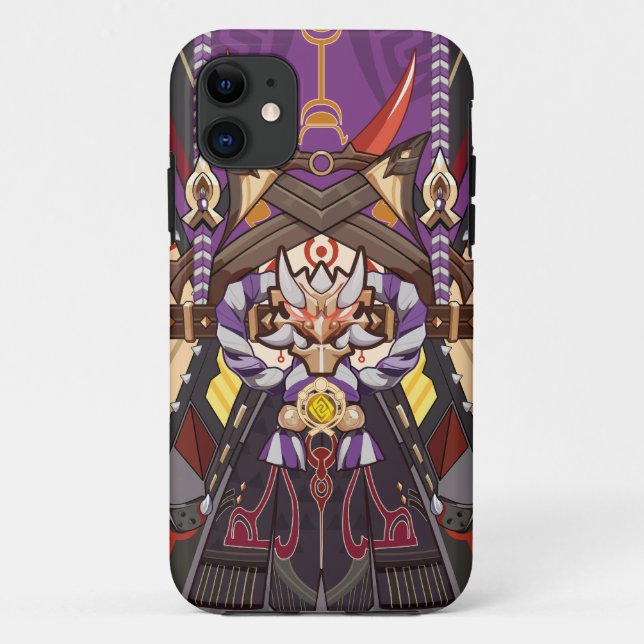 Arataki Itto Genshin Impact Case-Mate iPhone Case (Back)