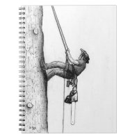 Arb Art Arborist Tree Surgeon Chainsaw card