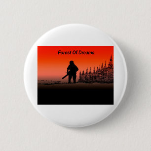 Arb Art Arborist Tree Surgeon Chainsaw Landscape Button