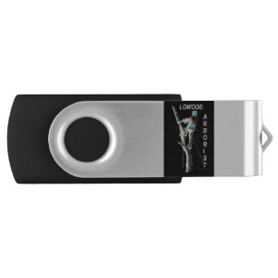 Arb Art Arborist Tree Surgeon Chainsaw Landscape Flash Drive