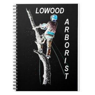 Arb Art Arborist Tree Surgeon Chainsaw  Landscape Notebook