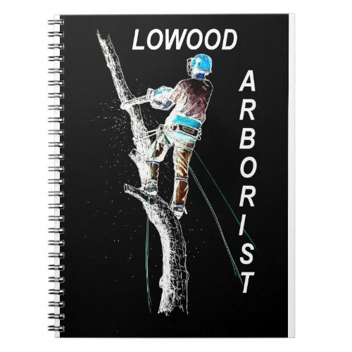 Arb Art Arborist Tree Surgeon Chainsaw  Landscape Notebook