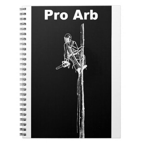 Arb Art Arborist Tree Surgeon Chainsaw  Landscape Notebook