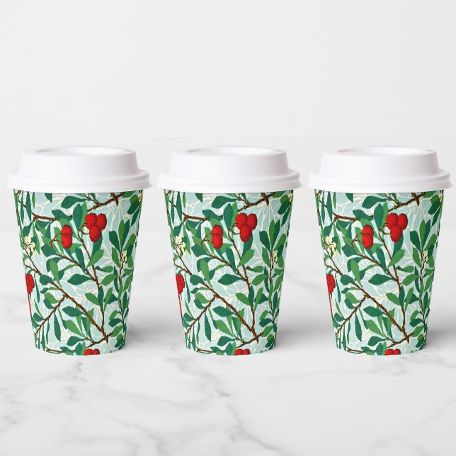 Arbatus by William Morris Paper Cups (Multi)