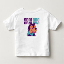 Arberor Cartoon Toddler Fine Jersey T-Shirt 