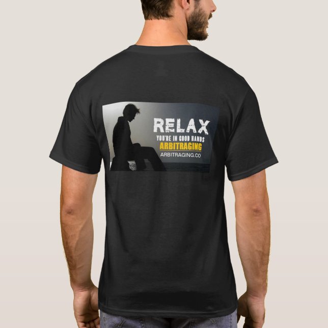 ARBITRAGING T-Shirt RELAX ur in good Hands (Back)