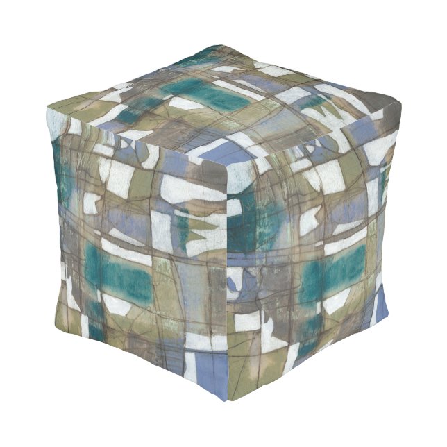 Arbitrary Selection I Pouf (Angled Front)