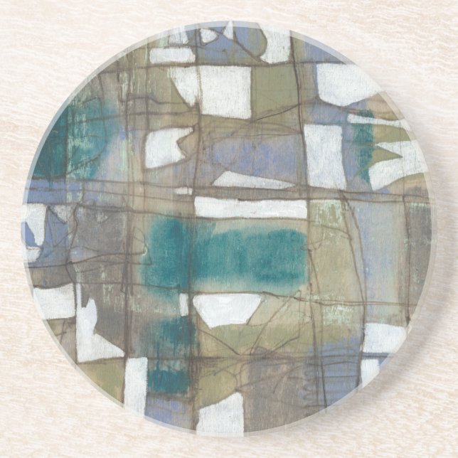 Arbitrary Selection I Sandstone Coaster (Front)