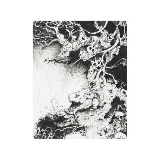 Arbol Metal Print