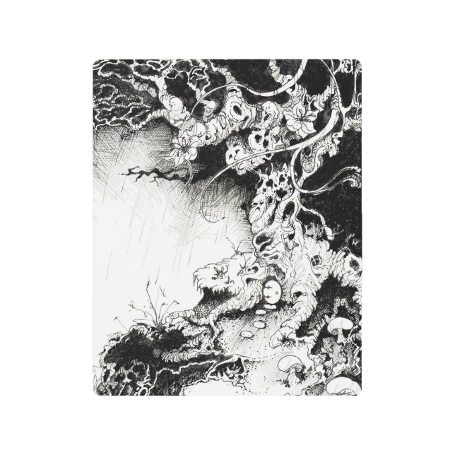 Arbol Metal Print (Front)