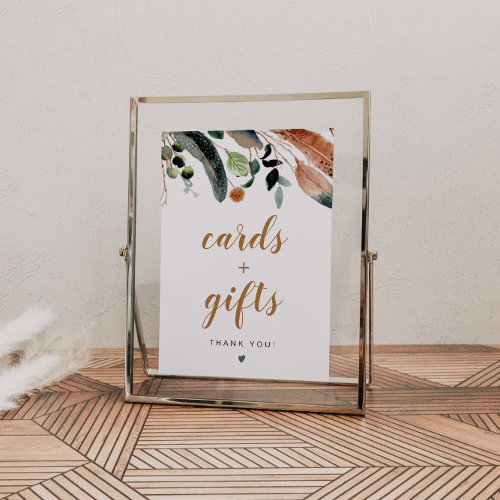 ARBOR Bohemian Feather Greenery Cards and Gifts