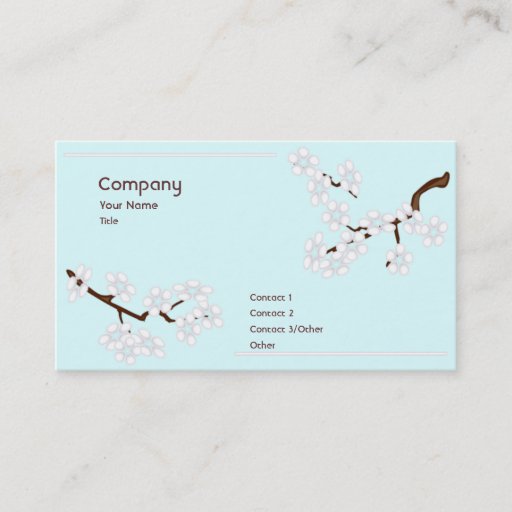 Customizable Arbor Day Business Cards