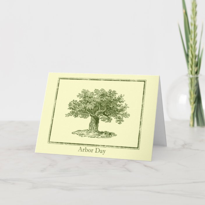 Arbor Day Card  Zazzle.com