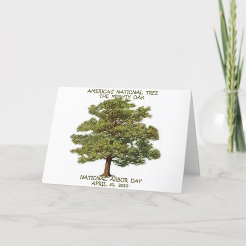ARBOR DAY NATIONAL CARD