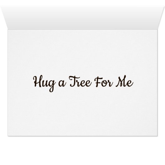 Arbor Day Tree Holiday (Inside Horizontal (Bottom))