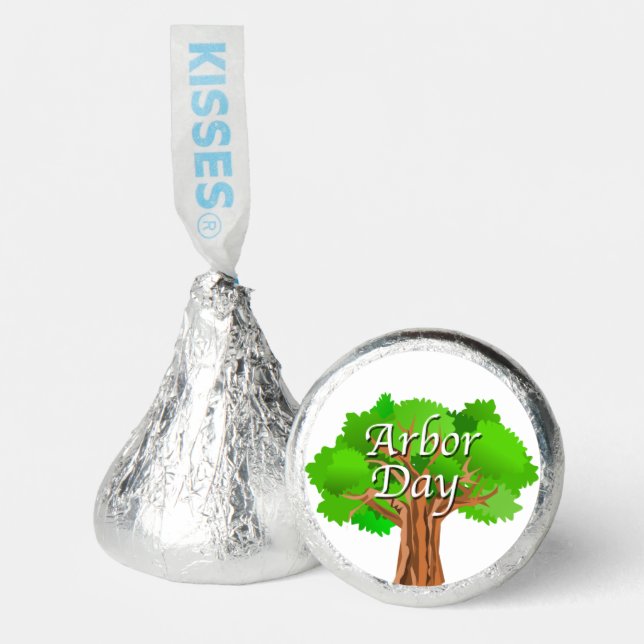 Arbor Day Tree Holiday Hershey®'s Kisses® (Front)