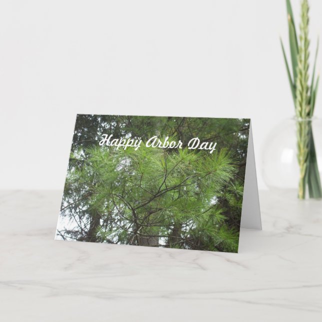 Arbor Day-trees Card (Front)